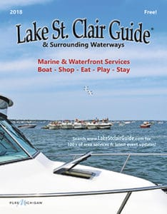 2018 lake st. clair guide magazine