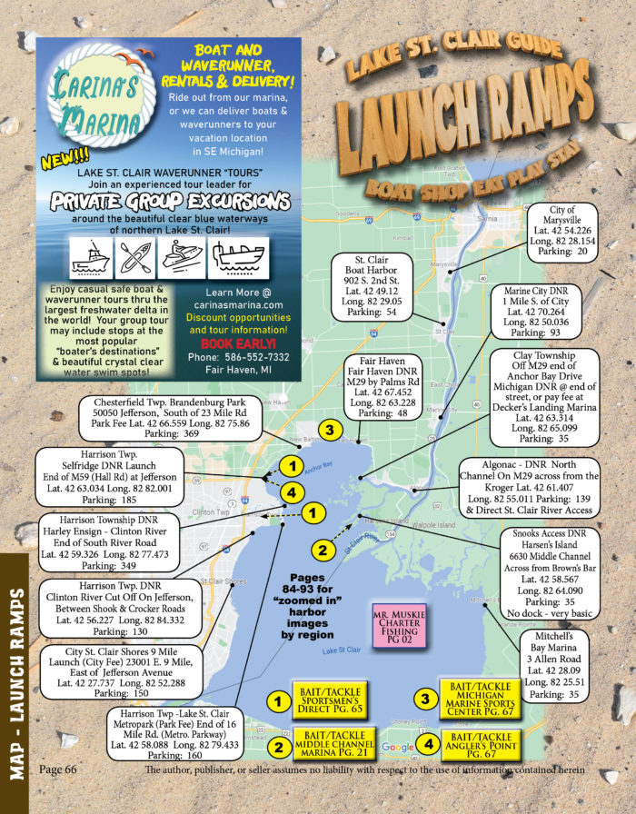 Boat Launch Ramps Lake St. Clair St. Clair Vacation Rentals