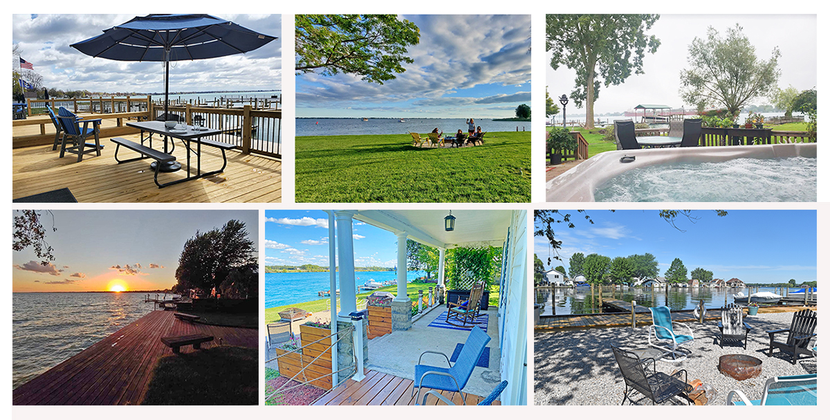 Lake St. Clair Vacation Rentals - Cabins | Homes | Cottages