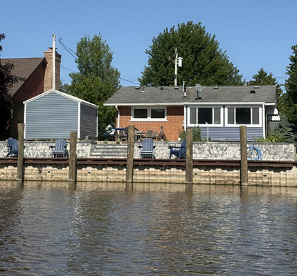marine city belle river vacation house