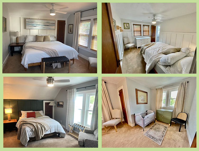 Anchor & Oar New Baltimore Vacation Rental Bedrooms