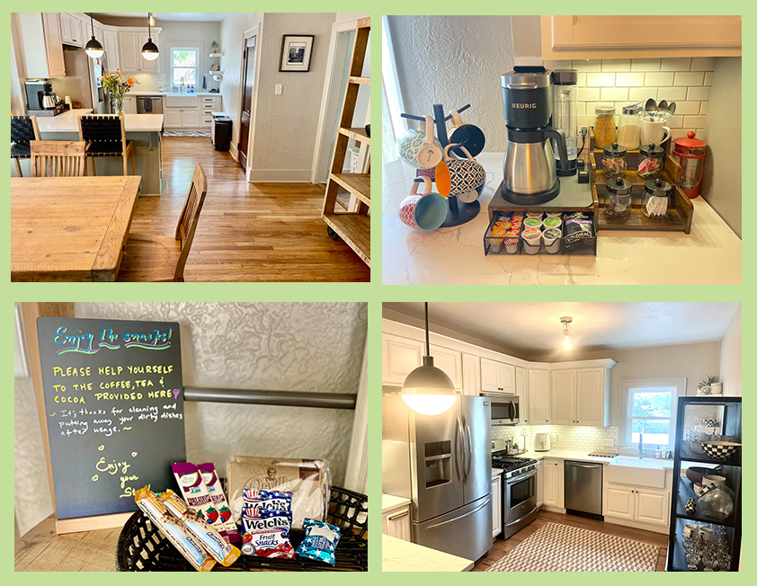 Anchor & Oar New Baltimore Vacation Rental Kitchen